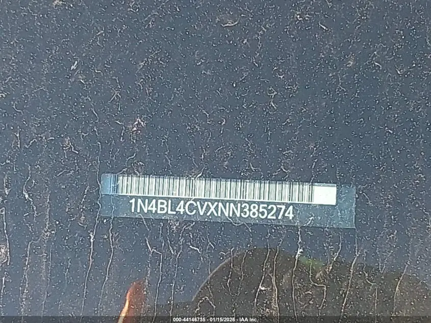 2022 NISSAN ALTIMA SR FWD