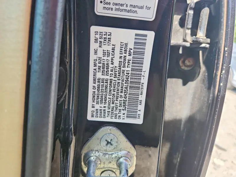 2010 HONDA CR-V LX  