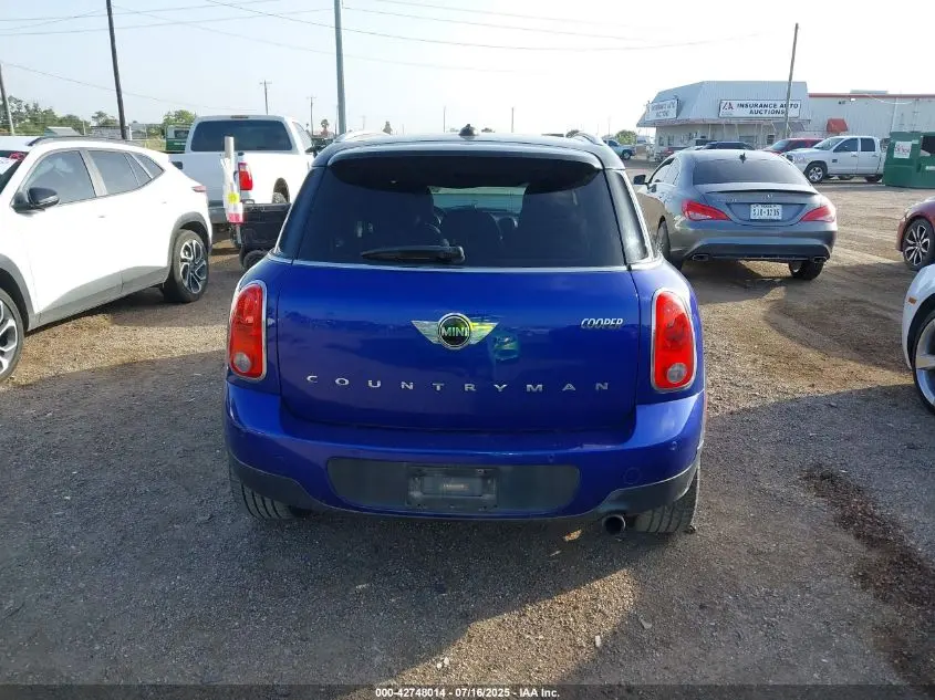 2016 MINI COUNTRYMAN COOPER