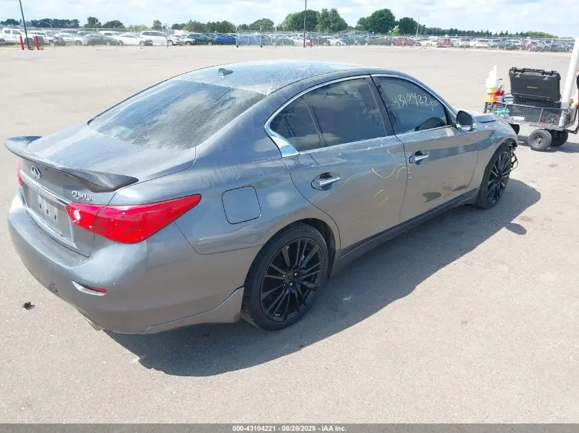 2016 INFINITI Q50 3.0T RED SPORT 400