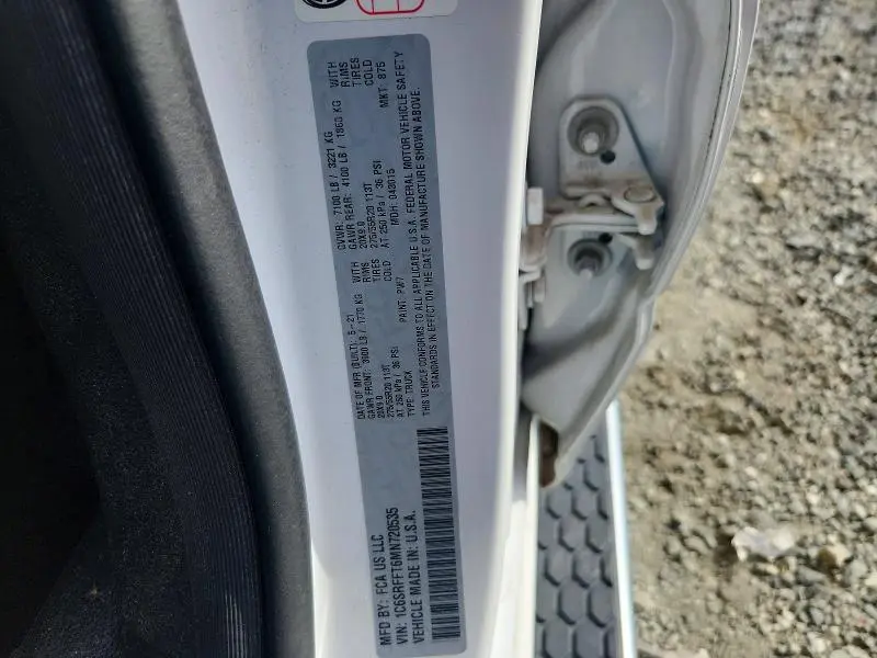 2021 RAM 1500 BIG HORN  