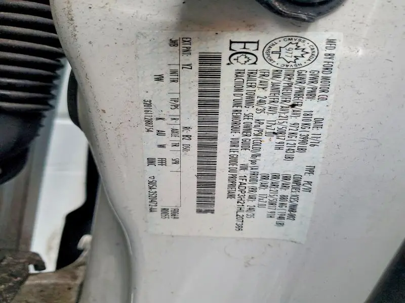 2017 FORD FOCUS SEL  