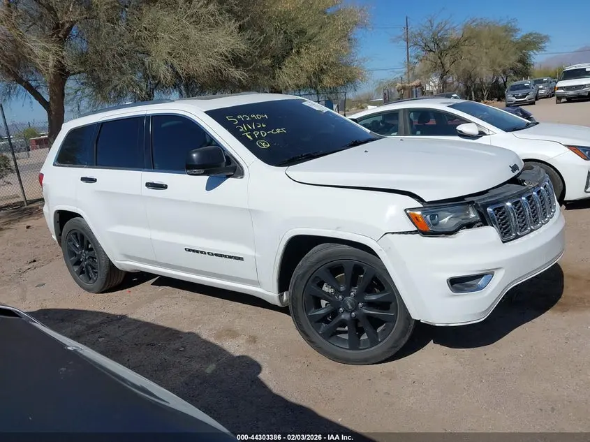 2017 JEEP GRAND CHEROKEE OVERLAND 4X4