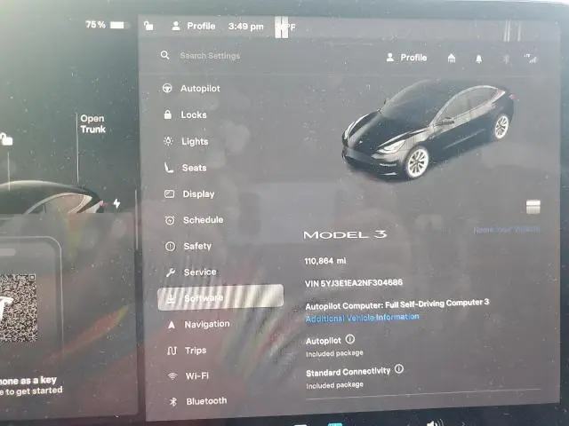 2022 TESLA MODEL 3 
