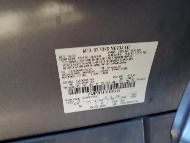 2014 FORD TAURUS LIMITED  