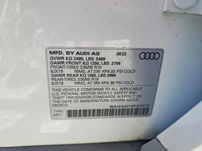 2023 AUDI Q5 PREMIUM PLUS 45  