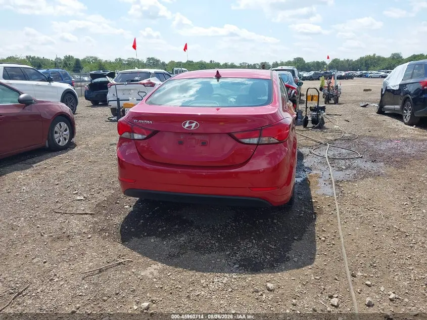 2016 HYUNDAI ELANTRA VALUE EDITION