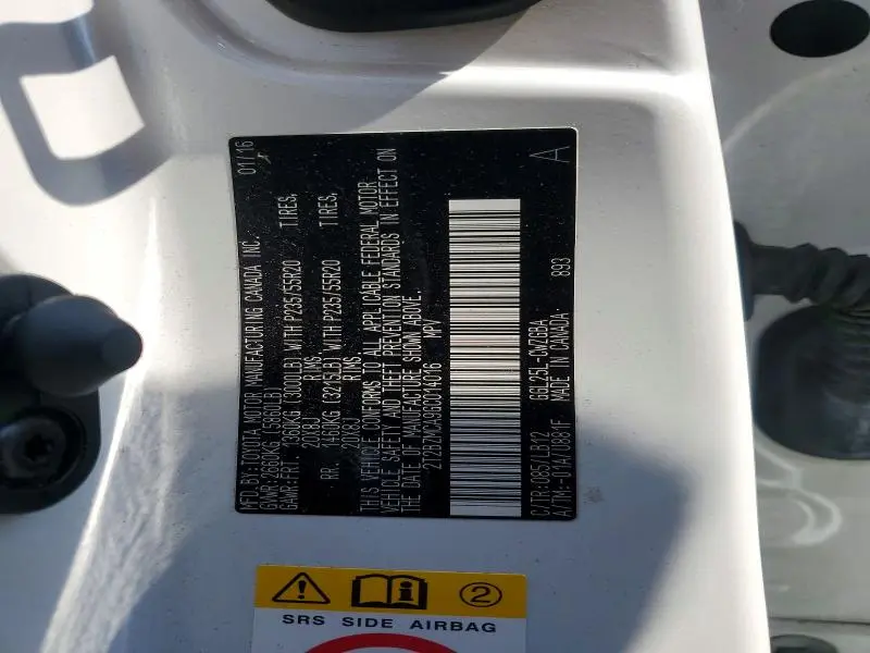 2016 LEXUS RX 350 BASE  