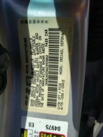 2010 TOYOTA COROLLA BASE