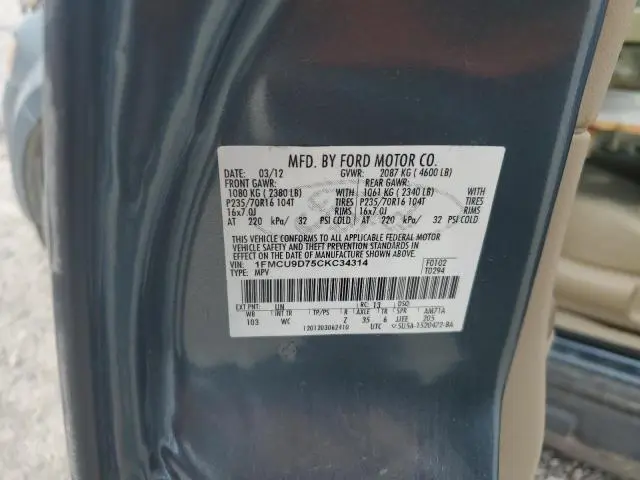 2013 FORD ESCAPE XLT