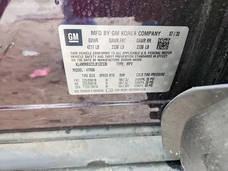 2020 BUICK ENCORE GX PREFERRED  