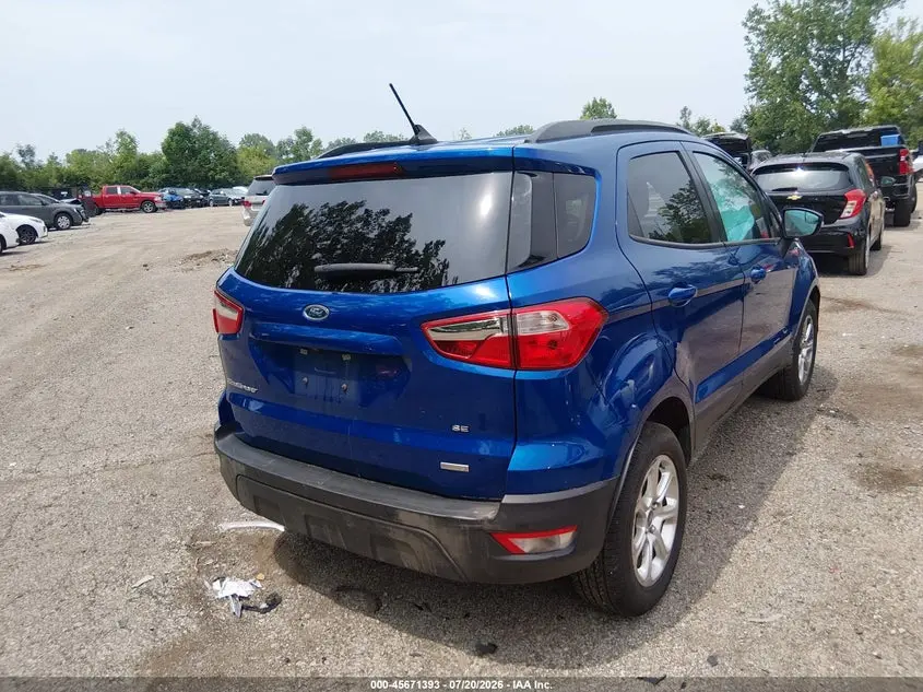 2019 FORD ECOSPORT SE