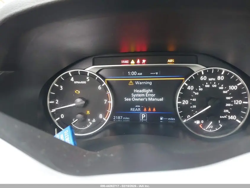 2025 NISSAN ALTIMA SV FWD