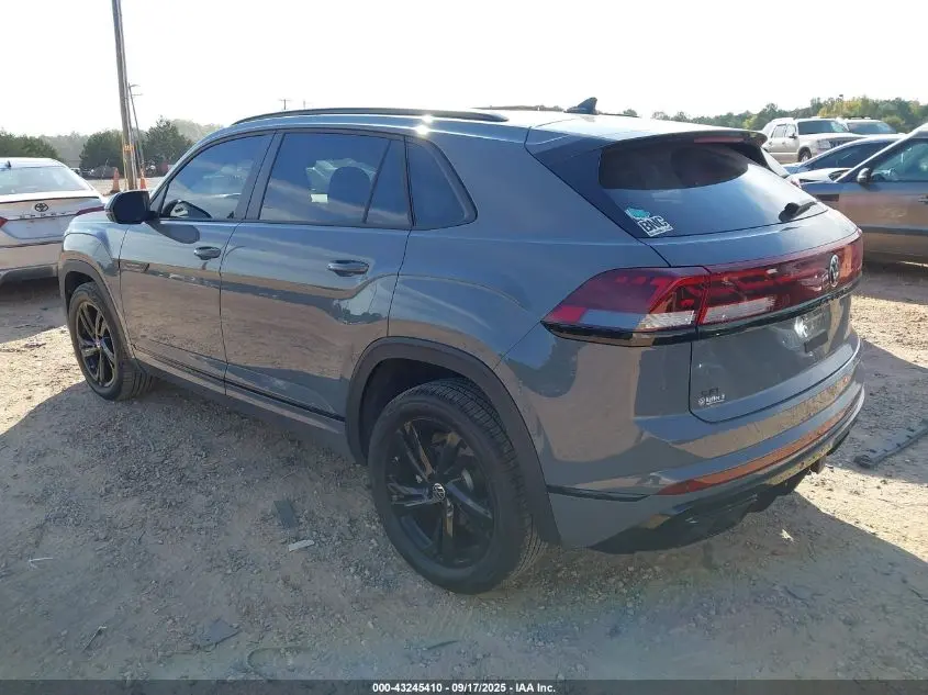 2025 VOLKSWAGEN ATLAS CROSS SPORT 2.0T SEL R-LINE BLACK