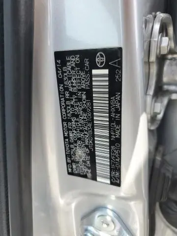 2014 TOYOTA PRIUS C   