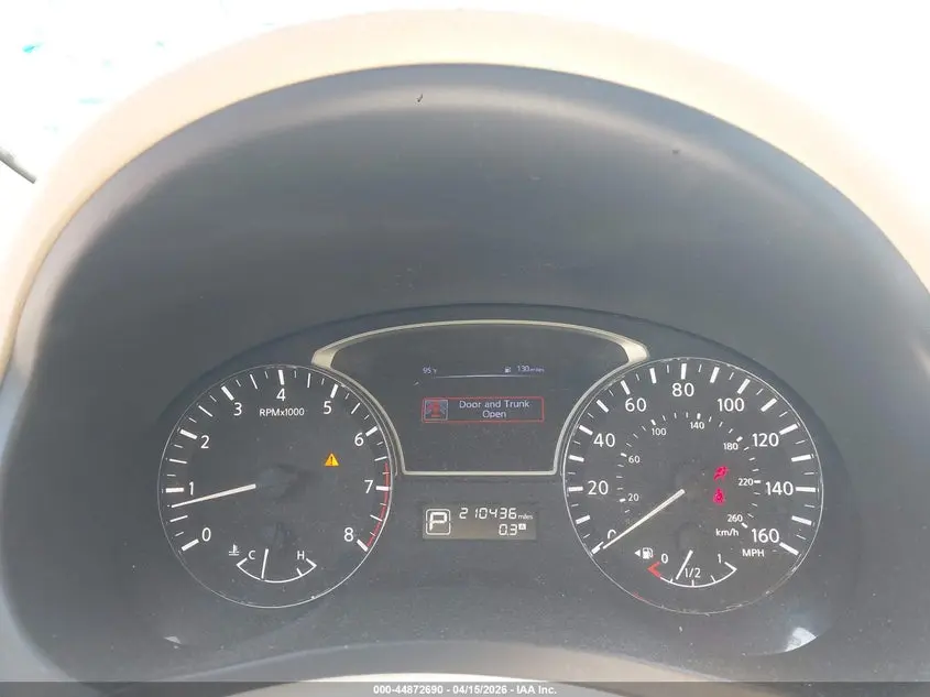 2015 NISSAN ALTIMA 2.5 S