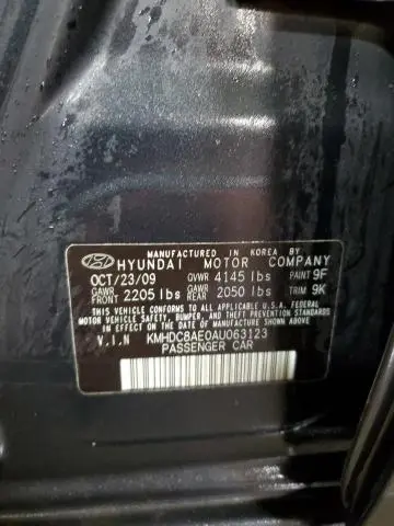 2010 HYUNDAI ELANTRA TOURING GLS  