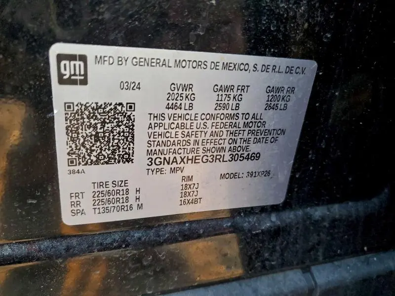 2024 CHEVROLET EQUINOX LS  