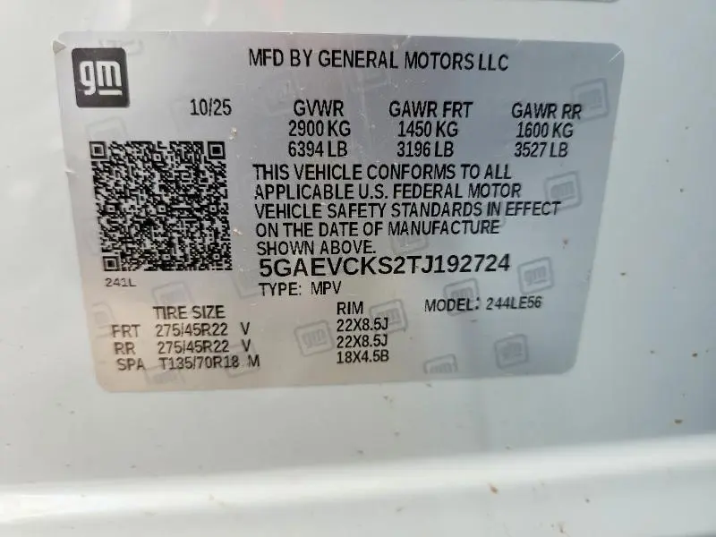 2026 BUICK ENCLAVE AVENIR  