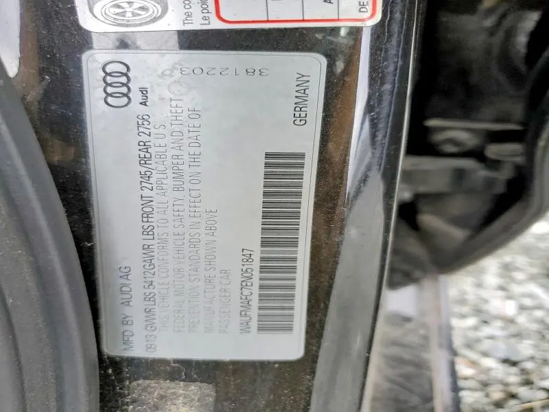 2014 AUDI A6 PREMIUM PLUS  