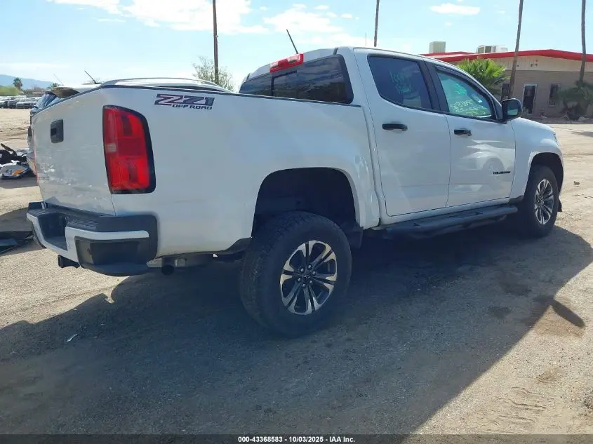 2021 CHEVROLET COLORADO 4WD  SHORT BOX Z71