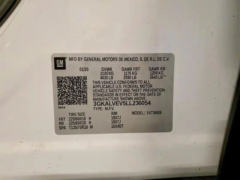 2020 GMC TERRAIN SLT  