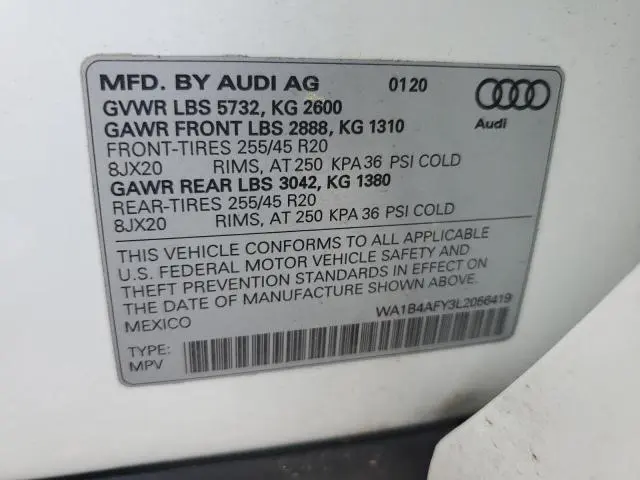 2020 AUDI SQ5 PREMIUM PLUS  