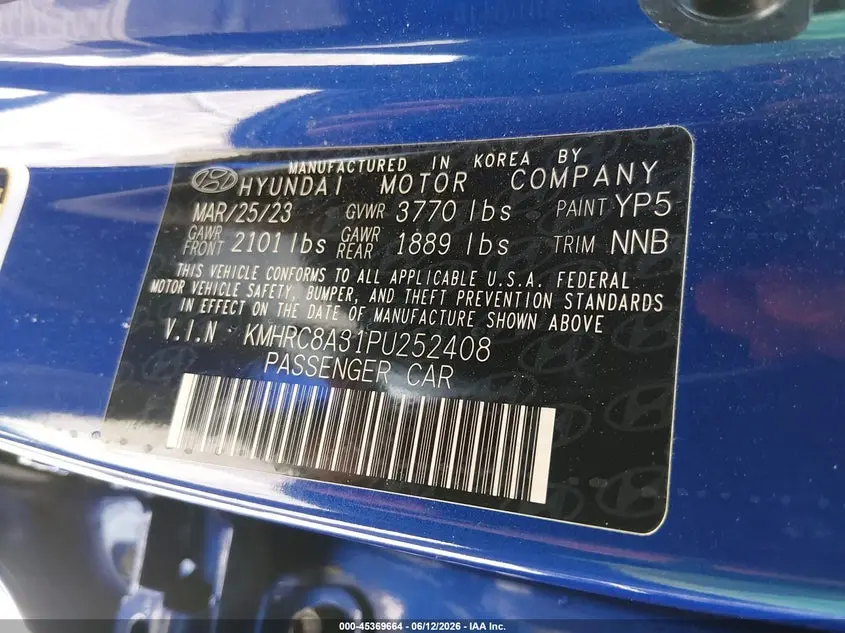 2023 HYUNDAI VENUE LIMITED