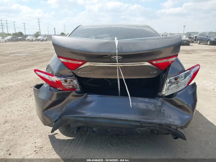 2016 TOYOTA CAMRY LE