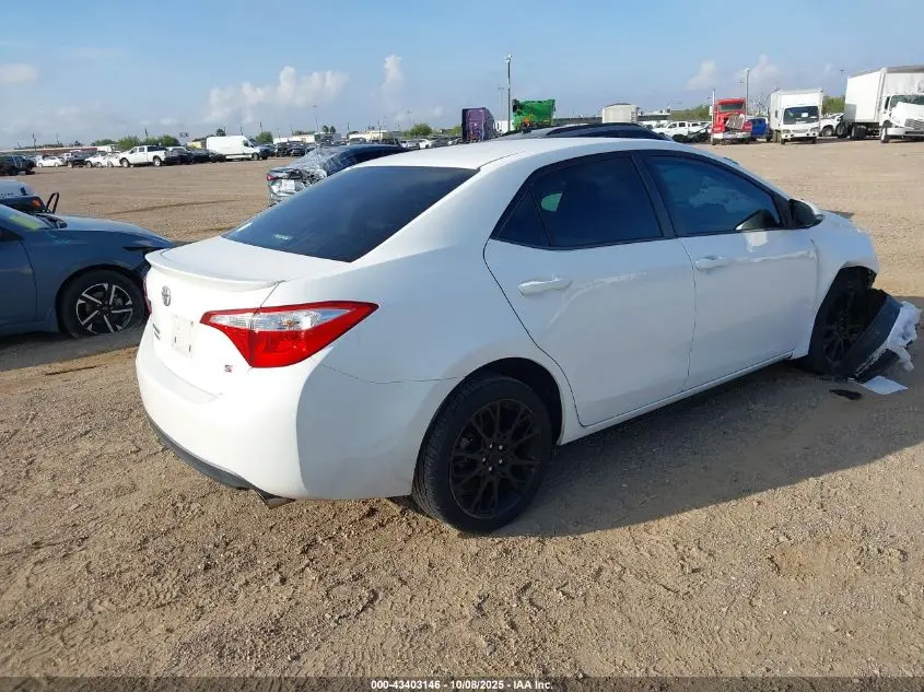 2016 TOYOTA COROLLA S W/SPECIAL EDITION PKG