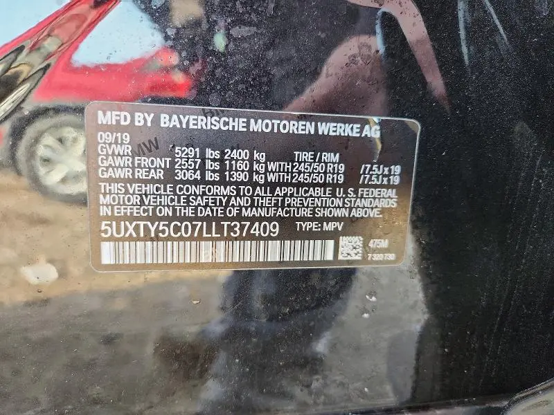 2020 BMW X3 XDRIVE30I  