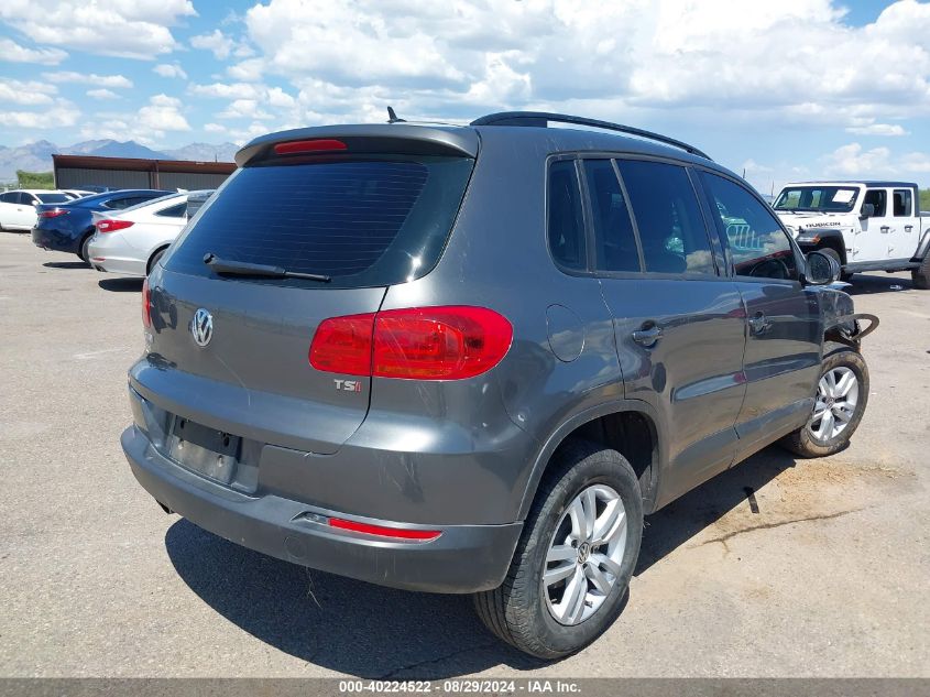 2016 VOLKSWAGEN TIGUAN S