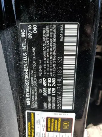 2017 MERCEDES-BENZ C 300  