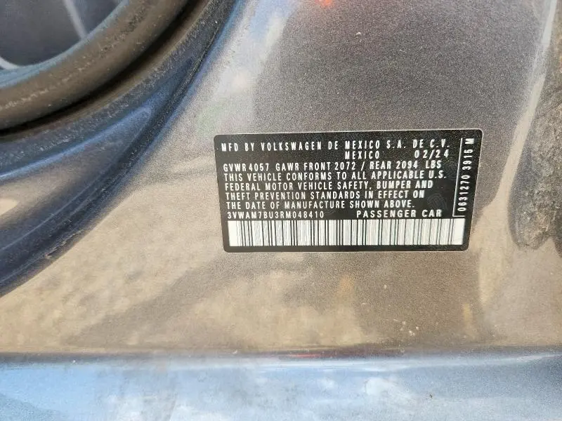 2024 VOLKSWAGEN JETTA SPORT  