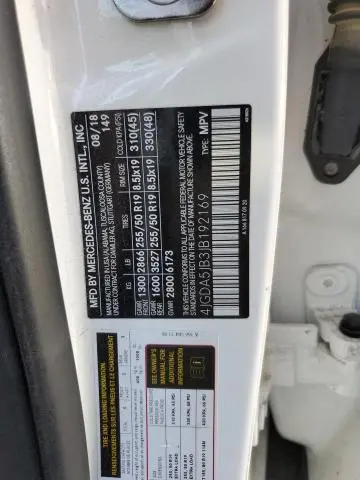 2018 MERCEDES-BENZ GLE 350  