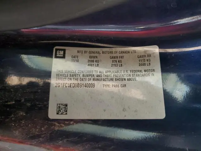 2011 CHEVROLET CAMARO LT  
