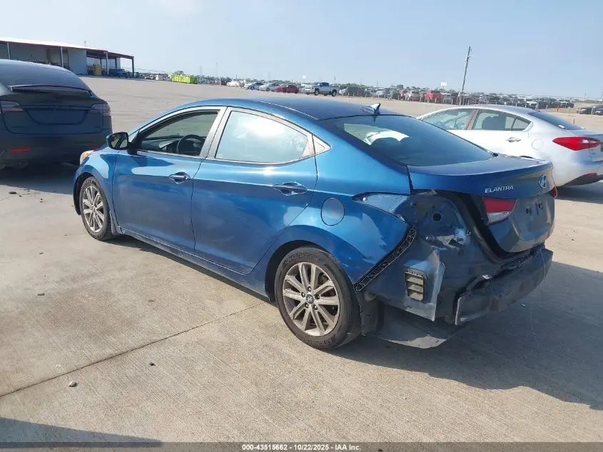 2015 HYUNDAI ELANTRA SE