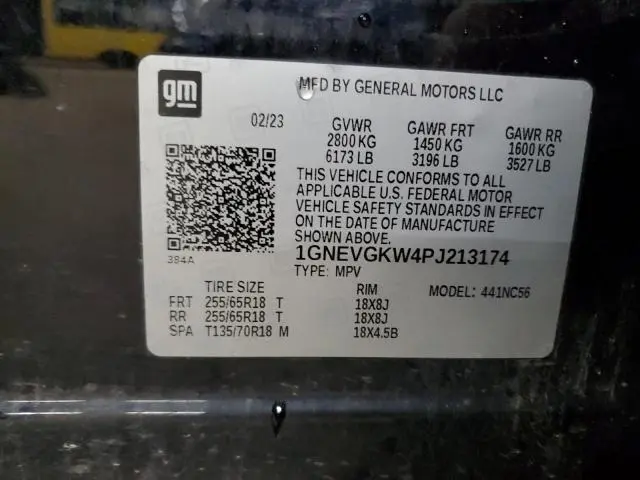 2023 CHEVROLET TRAVERSE LT  