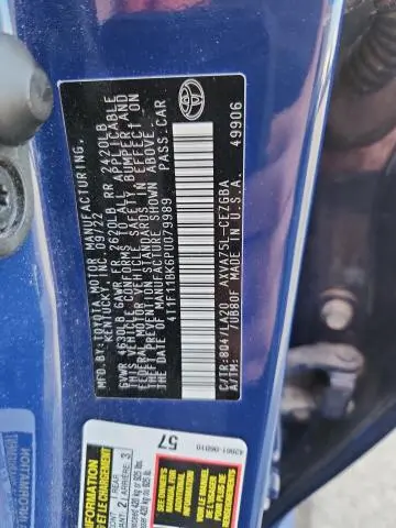 2023 TOYOTA CAMRY XLE  