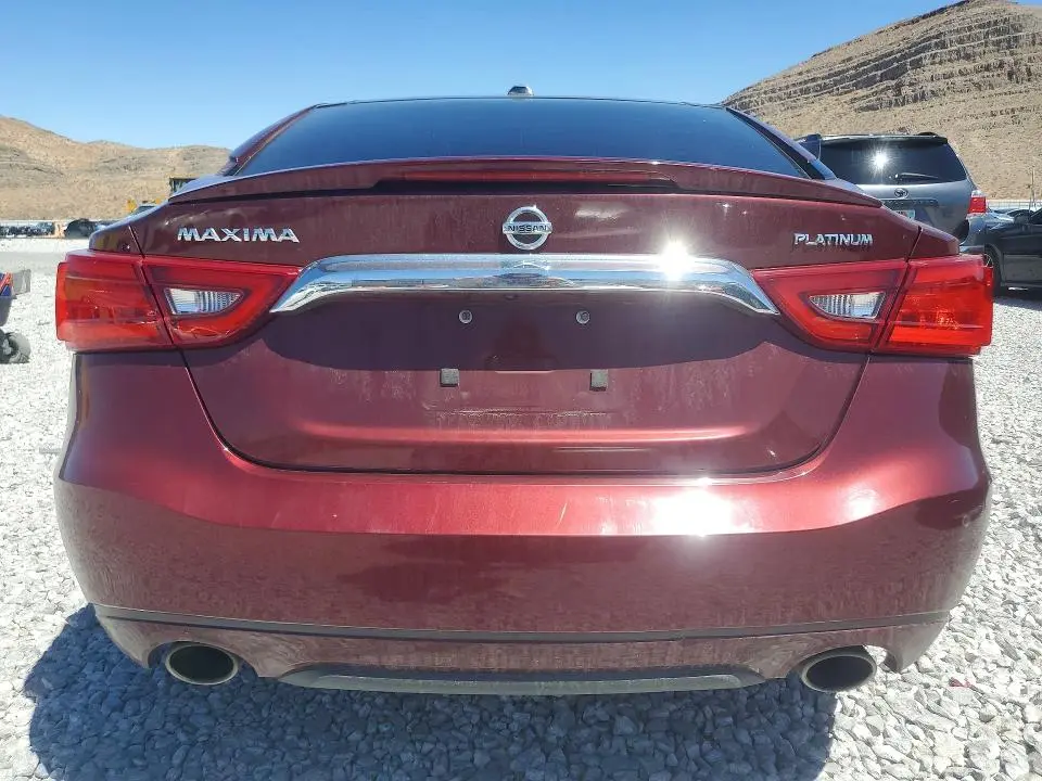 2016 NISSAN MAXIMA PLATINUM  