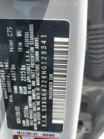 2022 KIA K5 GT LINE  