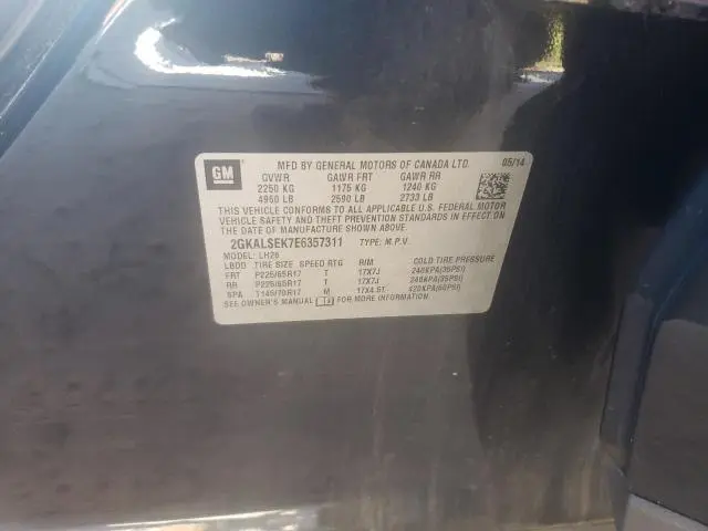 2014 GMC TERRAIN SLT  