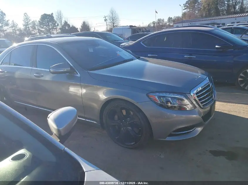 2014 MERCEDES-BENZ S 550  