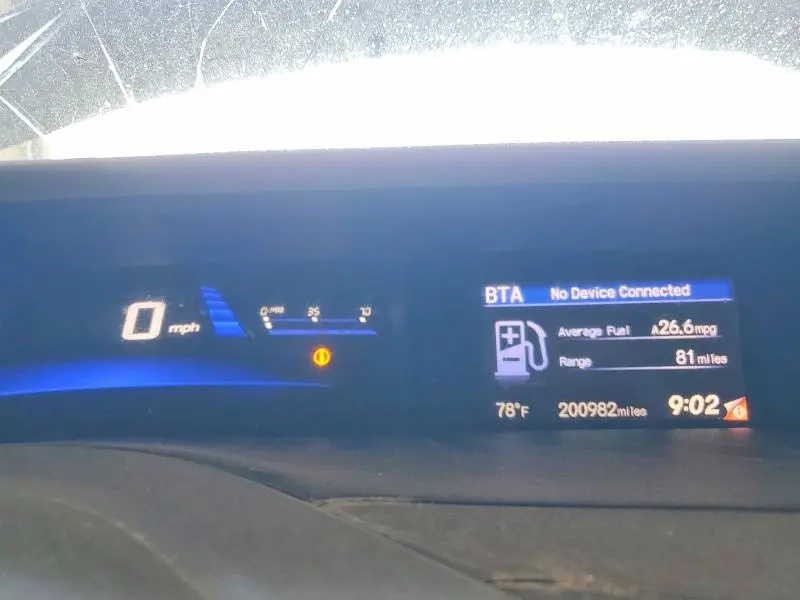 2012 HONDA CIVIC EXL  