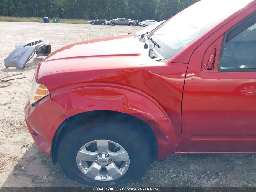 2012 NISSAN FRONTIER SV