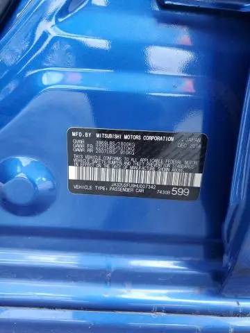 2017 MITSUBISHI LANCER ES  