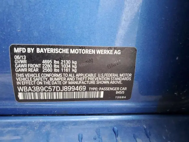 2013 BMW 335 XI  