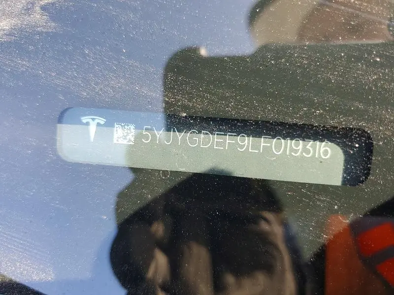 2020 TESLA MODEL Y   