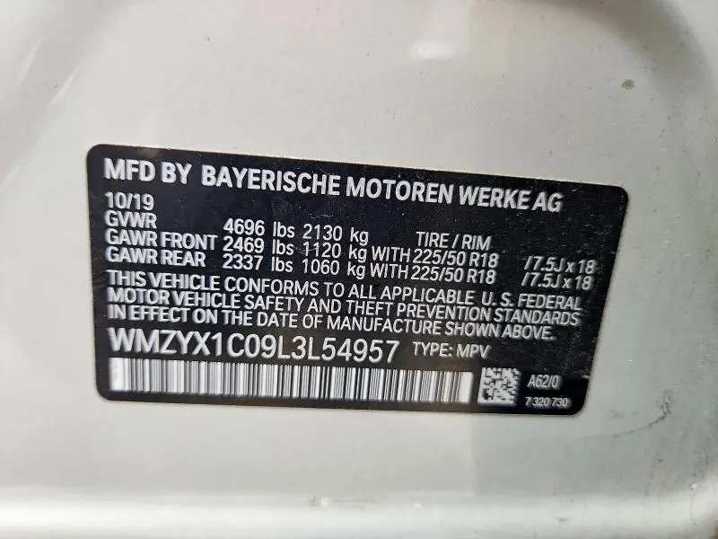 2020 MINI COOPER S COUNTRYMAN ALL4  