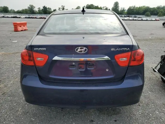 2010 HYUNDAI ELANTRA BLUE  